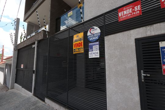 Fachada de apartamento à venda com 1 quarto, 48m² em Vila Lucia, São Paulo