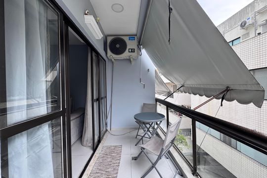 Varanda de apartamento para alugar com 2 quartos, 75m² em Recreio dos Bandeirantes, Rio de Janeiro