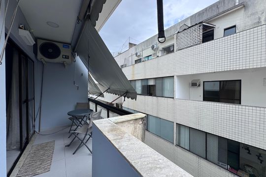 Varanda de apartamento para alugar com 2 quartos, 75m² em Recreio dos Bandeirantes, Rio de Janeiro