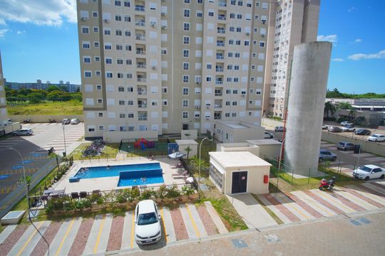 Varanda - Vista de apartamento para alugar com 2 quartos, 43m² em Humaitá, Porto Alegre