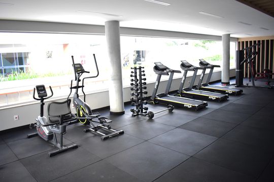Área comum - Academia de apartamento para alugar com 3 quartos, 83m² em Jardim Botânico, Ribeirão Preto