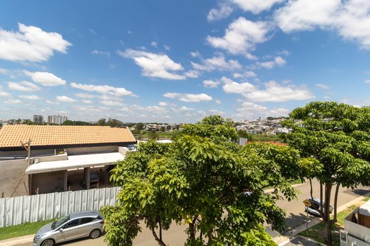 Vista da Sacada da Suíte 01 de casa de condomínio à venda com 4 quartos, 330m² em Swiss Park, Campinas