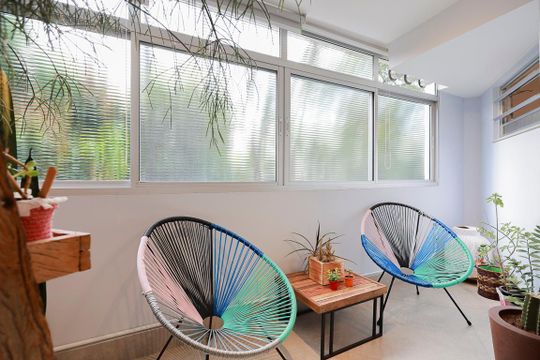 Jardim de inverno de apartamento à venda com 2 quartos, 100m² em Jardim São Paulo, São Paulo