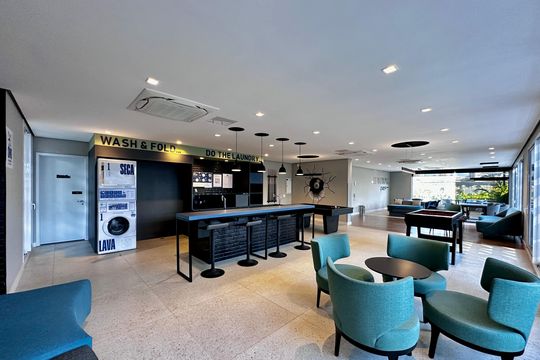 Coworking  de apartamento à venda com 1 quarto, 48m² em Vila Sao Francisco (zona Sul), São Paulo