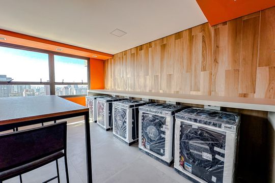 Área comum de kitnet/studio para alugar com 1 quarto, 28m² em Ipiranga, São Paulo