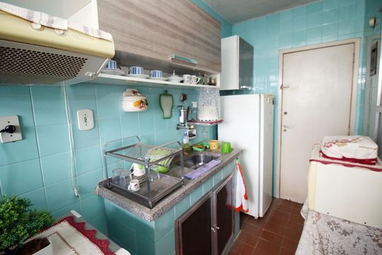 Cozinha de apartamento à venda com 2 quartos, 55m² em Madureira, Rio de Janeiro