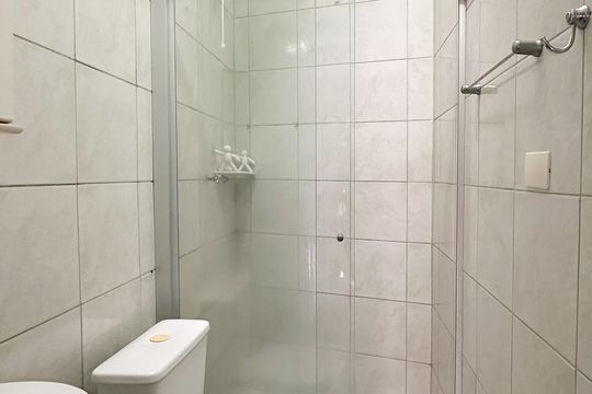 Banheiro da Suíte de casa à venda com 3 quartos, 180m² em Baeta Neves, São Bernardo do Campo