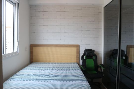Quarto de apartamento à venda com 1 quarto, 29m² em Água Branca, São Paulo