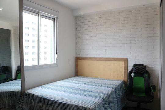 Quarto de apartamento à venda com 1 quarto, 29m² em Água Branca, São Paulo