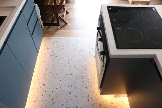 Sala e Cozinha Integrada de apartamento à venda com 1 quarto, 29m² em Água Branca, São Paulo