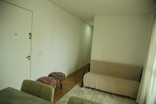 Sala de apartamento à venda com 2 quartos, 59m² em Baeta Neves, São Bernardo do Campo