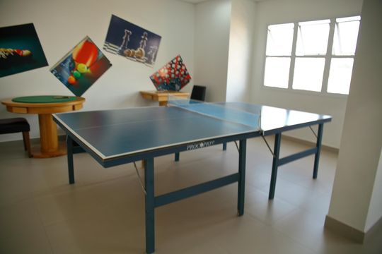Área comum - Sala de jogos  de apartamento à venda com 2 quartos, 59m² em Baeta Neves, São Bernardo do Campo