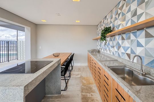 Churrasqueira de kitnet/studio à venda com 1 quarto, 23m² em Vila Mariana, São Paulo