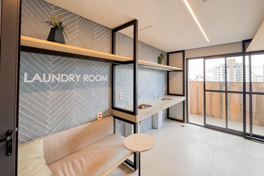 Lavanderia de kitnet/studio à venda com 1 quarto, 23m² em Vila Mariana, São Paulo