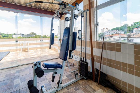Área comum - Academia de kitnet/studio para alugar com 2 quartos, 25m² em Vila Sao Luis, São Paulo