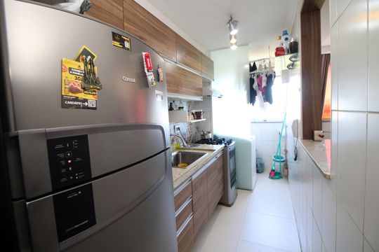 Cozinha de apartamento à venda com 2 quartos, 50m² em Colégio, Rio de Janeiro