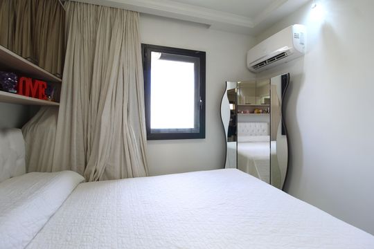 Quarto Suíte de apartamento para alugar com 1 quarto, 40m² em Indianópolis, São Paulo