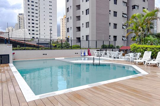 Área comum - Piscina de apartamento à venda com 2 quartos, 93m² em Vila Gomes Cardim, São Paulo