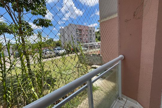 Varanda de apartamento para alugar com 1 quarto, 45m² em Bairro Nakamura Park, Cotia