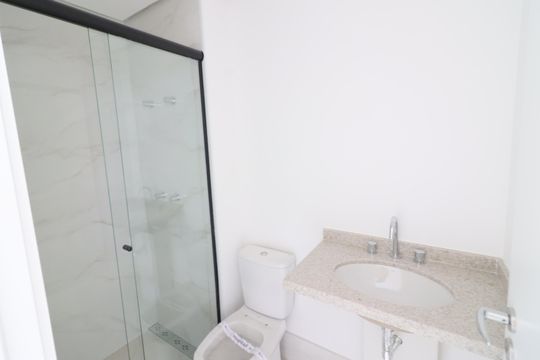 Banheiro da Suíte 2 de apartamento à venda com 2 quartos, 92m² em Centro, Osasco