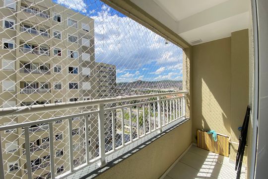 Varanda de apartamento à venda com 2 quartos, 40m² em Del Castilho, Rio de Janeiro