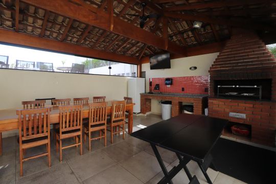 Área comum - Churrasqueira de apartamento à venda com 3 quartos, 104m² em Vila Carrão, São Paulo