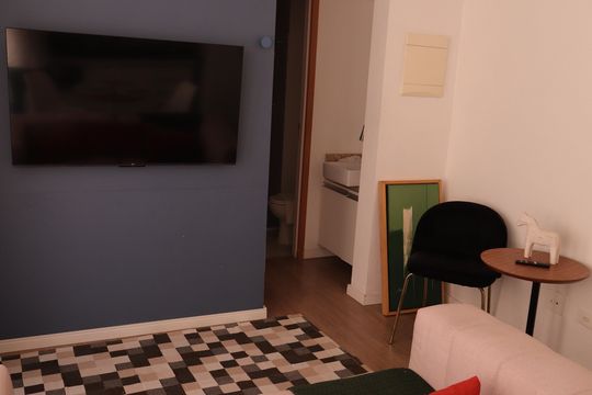 Sala de apartamento à venda com 1 quarto, 39m² em Consolação, São Paulo