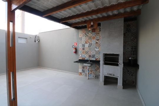 Área comum - Churrasqueira de apartamento para alugar com 2 quartos, 36m² em Vila Formosa, São Paulo