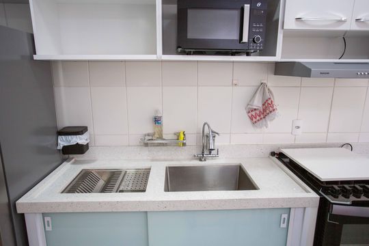 Cozinha de apartamento para alugar com 2 quartos, 75m² em Centro, Diadema