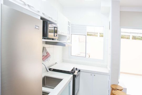 Cozinha de apartamento para alugar com 2 quartos, 75m² em Centro, Diadema