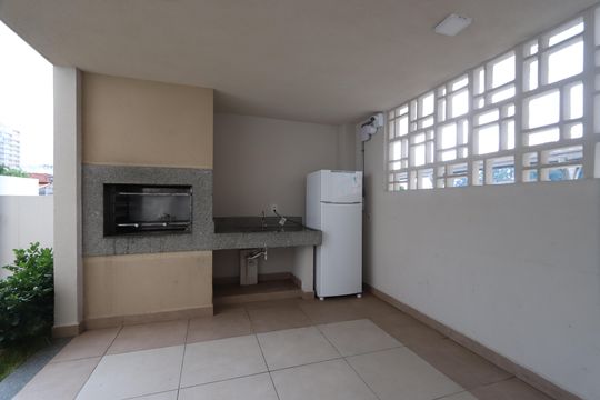 Área comum - Churrasqueira de apartamento para alugar com 2 quartos, 33m² em Vila Ema, São Paulo
