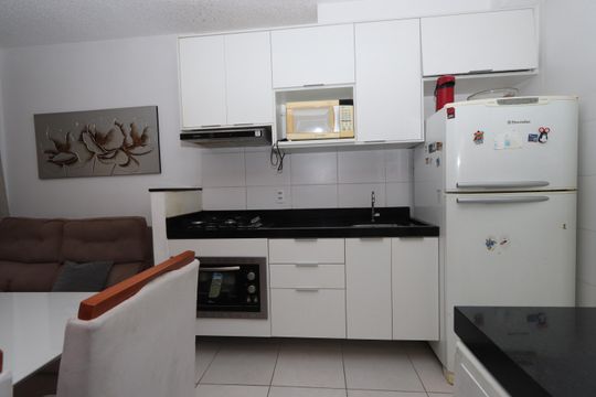 Cozinha de apartamento à venda com 2 quartos, 33m² em Vila Ema, São Paulo
