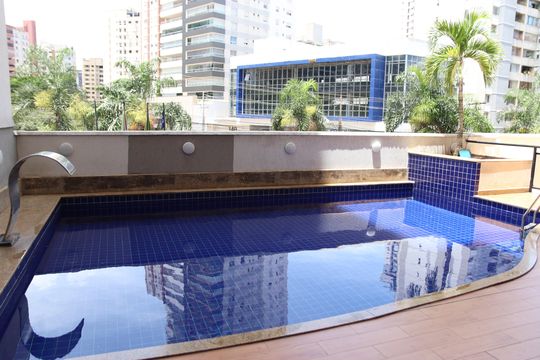 Área comum de apartamento para alugar com 1 quarto, 50m² em Setor Oeste, Goiânia