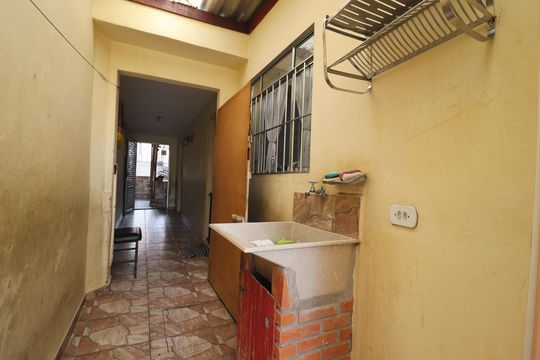 Área de Serviço de casa à venda com 2 quartos, 125m² em Jardim Utinga, Santo André