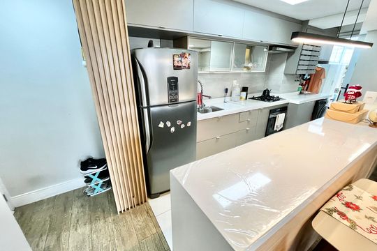 Cozinha de apartamento para alugar com 2 quartos, 106m² em Vila Dom Pedro Ii, São Paulo