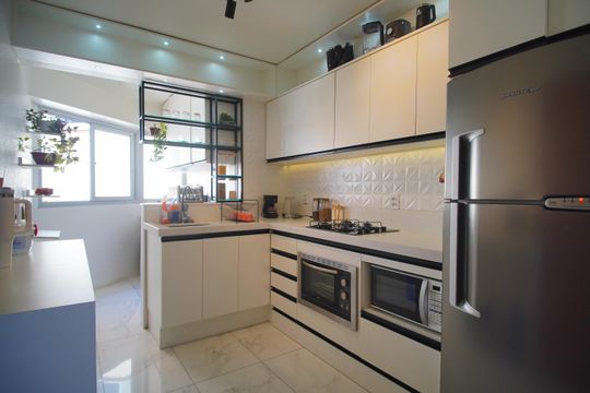 Cozinha de apartamento à venda com 2 quartos, 67m² em Centro, São Leopoldo