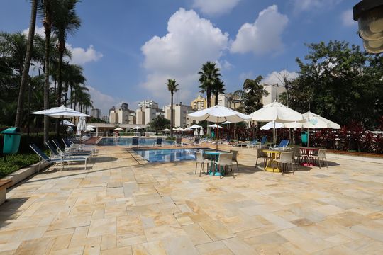 Área comum - Piscina de apartamento para alugar com 4 quartos, 127m² em Morumbi, São Paulo