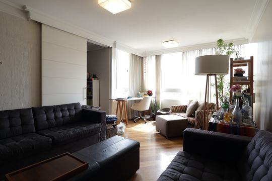 Sala de apartamento para alugar com 4 quartos, 127m² em Morumbi, São Paulo