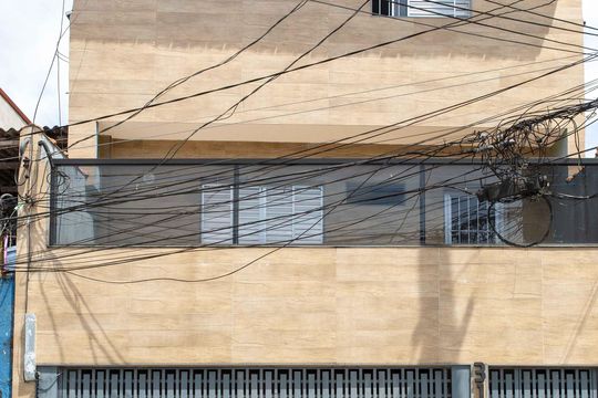 Fachada de apartamento para alugar com 1 quarto, 45m² em Taboão, Diadema