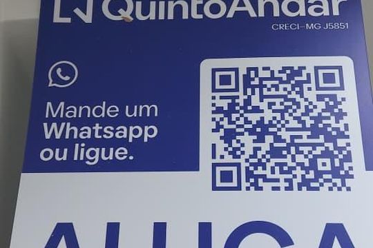 Placa instalada de kitnet/studio para alugar com 1 quarto, 18m² em Pompéia, Belo Horizonte