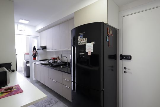 Cozinha de apartamento à venda com 4 quartos, 125m² em Jardim Vazani, São Paulo