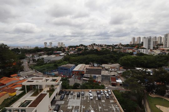 Vista da Varanda de apartamento à venda com 4 quartos, 125m² em Jardim Vazani, São Paulo