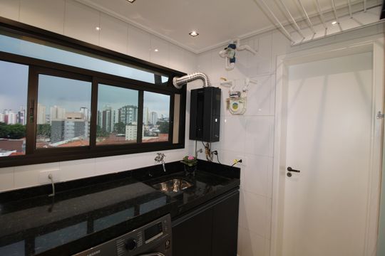 Área de Serviço de apartamento à venda com 3 quartos, 150m² em Vila Pauliceia, São Paulo