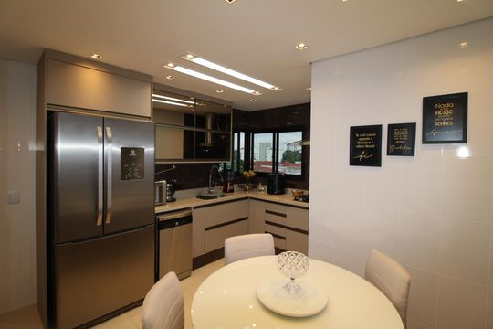Cozinha de apartamento à venda com 3 quartos, 150m² em Vila Pauliceia, São Paulo