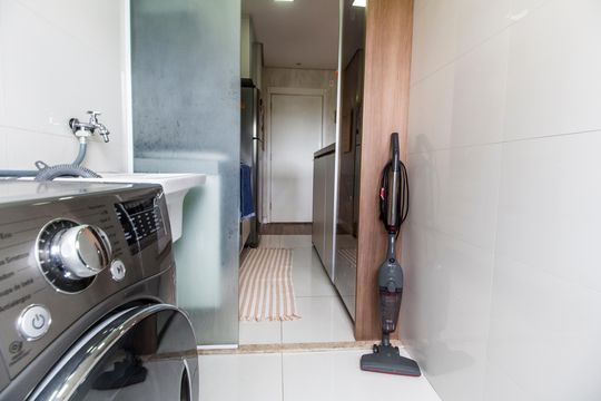 Área de Serviço de apartamento para alugar com 2 quartos, 51m² em Vila Sao Luiz (centro), Barueri