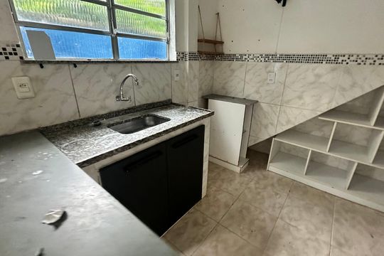Cozinha de kitnet/studio à venda com 2 quartos, 80m² em Vargem Grande, Rio de Janeiro