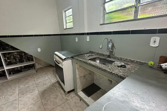Cozinha de kitnet/studio à venda com 2 quartos, 80m² em Vargem Grande, Rio de Janeiro