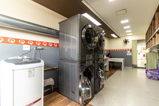 Lavanderia de apartamento à venda com 1 quarto, 30m² em Campos Elíseos, São Paulo