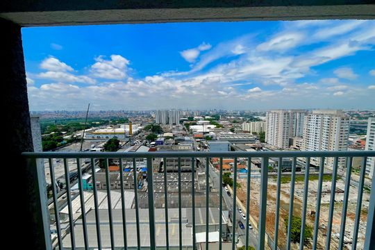 Vista da Varanda de apartamento à venda com 2 quartos, 47m² em Vila das Bandeiras, Guarulhos