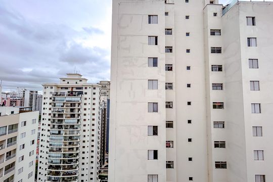 Vista da Varanda da Suíte 1 de apartamento à venda com 3 quartos, 160m² em Vila Gomes Cardim, São Paulo